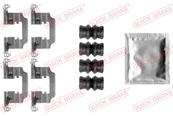 Accessory Kit, disc brake pad